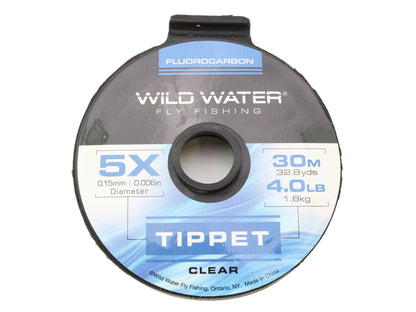 Wild Water Fly Fishing Fluorocarbon Tippet Spool 5X, 30m - Angler's Pro Tackle & Outdoors