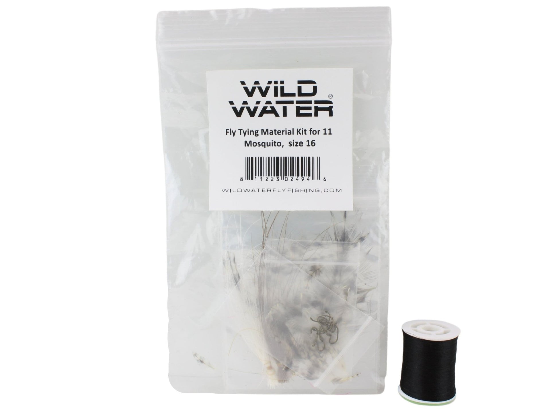 Wild Water Fly Fishing Fly Tying Material Kit, Mosquito - Angler's Pro Tackle & Outdoors