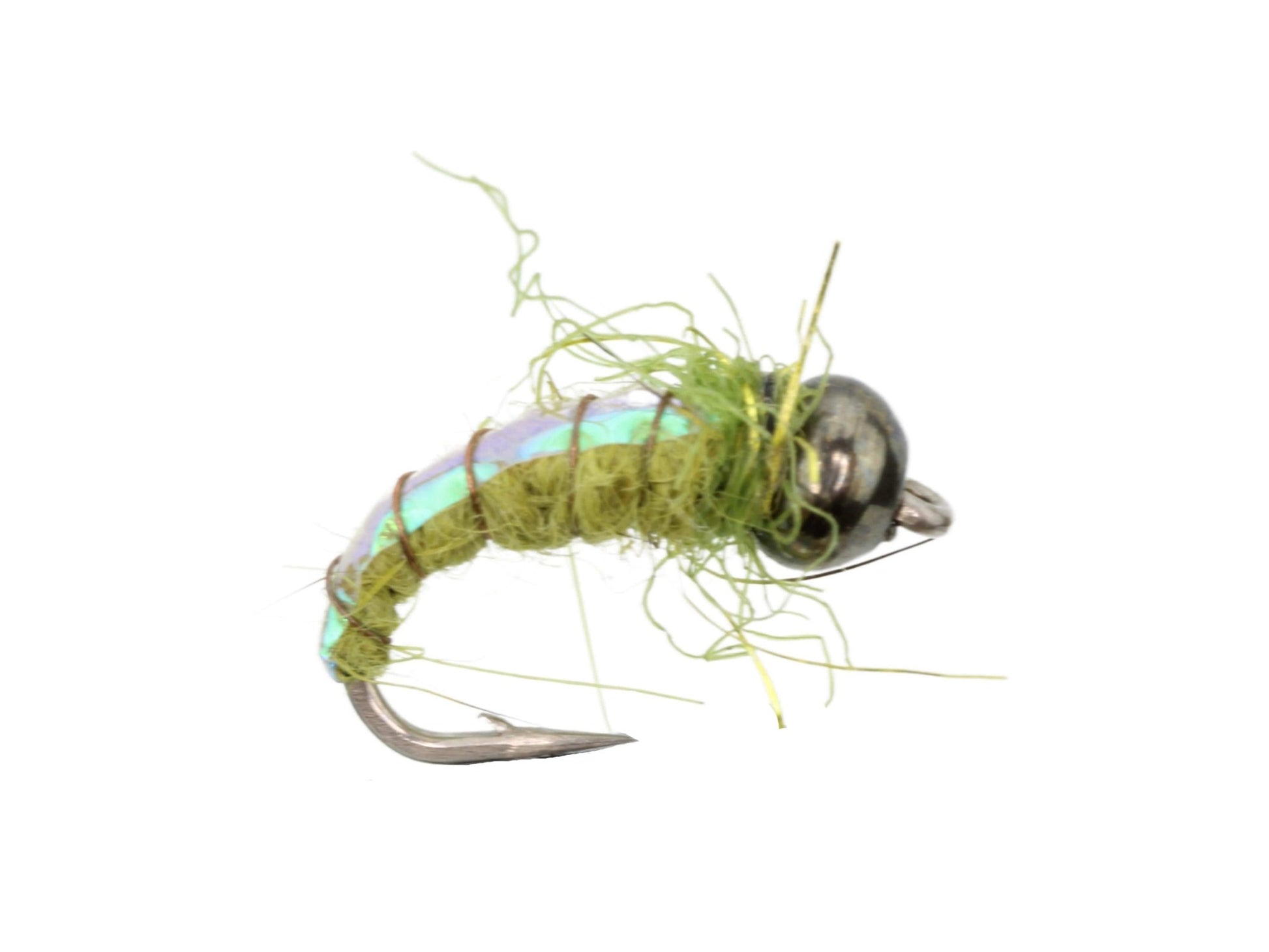 Wild Water Fly Fishing Fly Tying Material Kit, Olive Electric Caddis - Angler's Pro Tackle & Outdoors