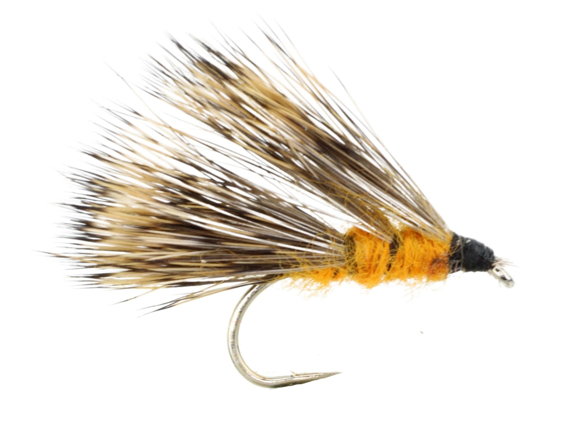 Wild Water Fly Fishing Orange Sedge Hog, Size 12, Qty. 6 - Angler's Pro Tackle & Outdoors