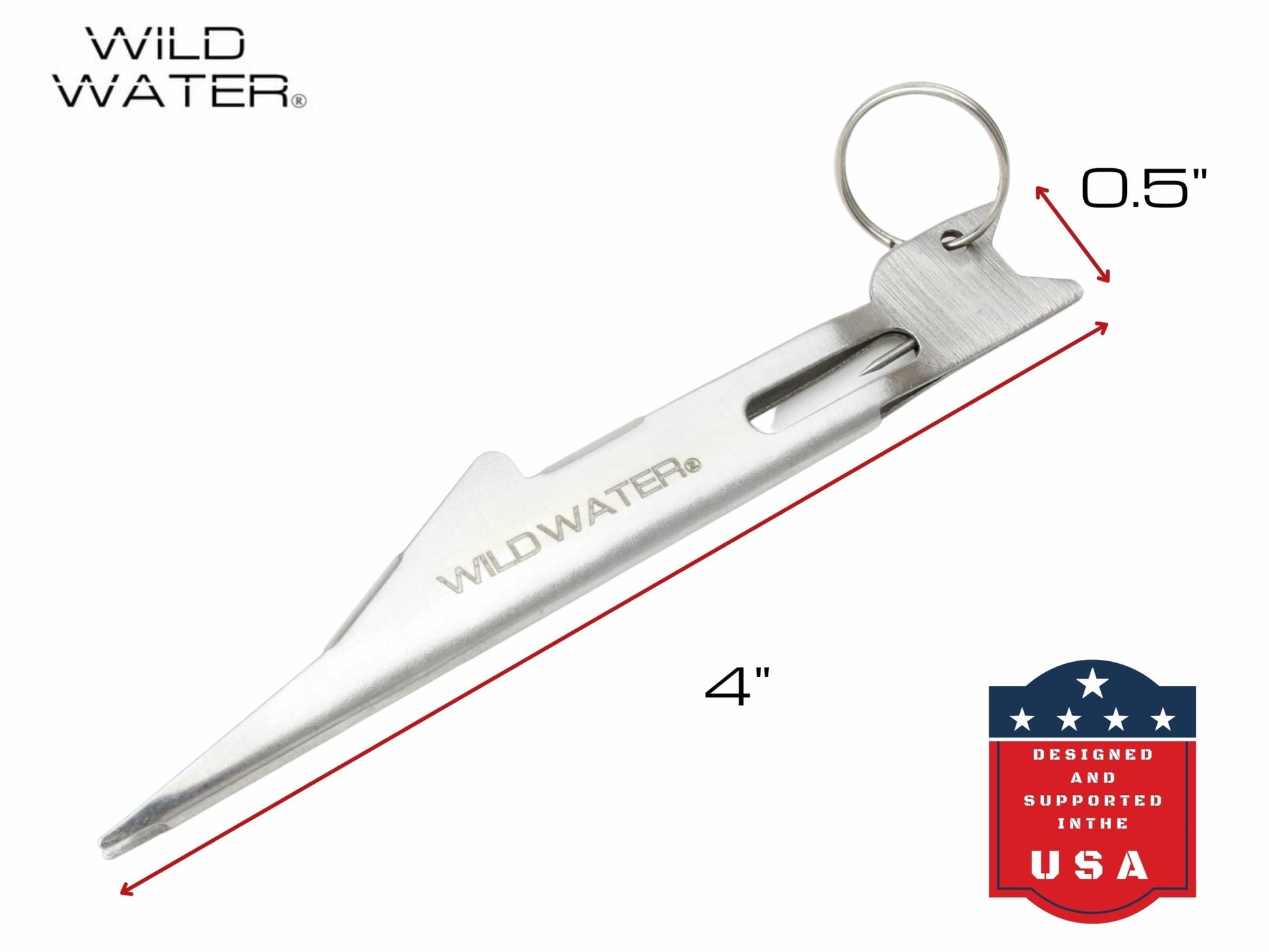 Wild Water Fly Fishing Stainless Nail Knot Tool - Angler's Pro Tackle & Outdoors