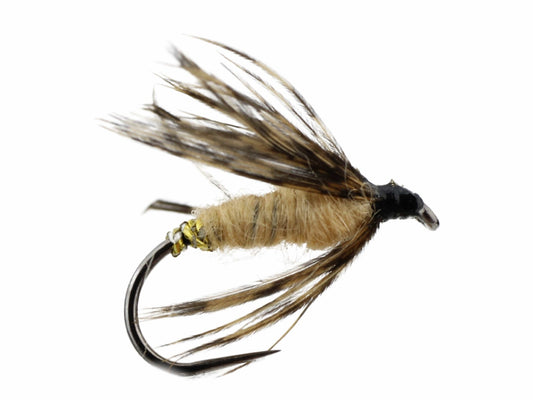 Wild Water Fly Fishing Tan Killer Kebari Tenkara Fly, size 12, qty. 6 - Angler's Pro Tackle & Outdoors