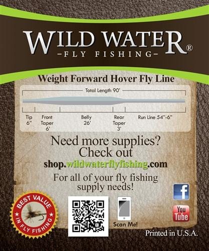 Wild Water Fly Fishing Weight Forward 5 Hover Fly Line - Angler's Pro Tackle & Outdoors