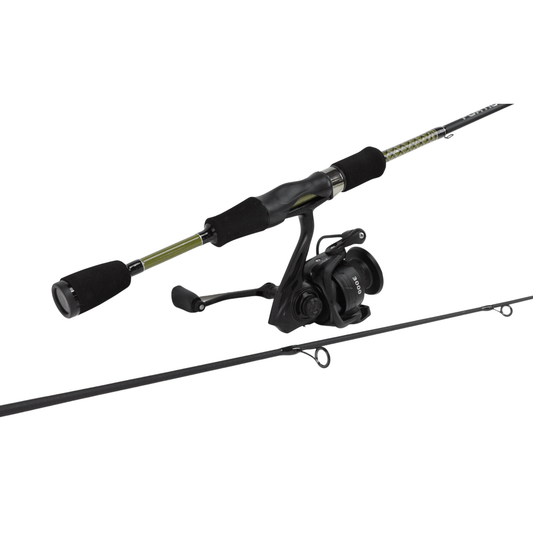 Wild Water | Fortis 5' 6" Light Action 2 Piece Spinning Rod and 3000 Spinning Reel Package - Angler's Pro Tackle & Outdoors