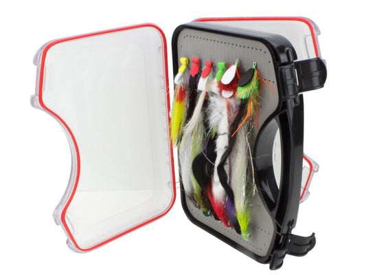 Wild Water Mini Mega Assortment, 30 Flies with Wild Water's Small Fly Suitcase - Angler's Pro Tackle & Outdoors