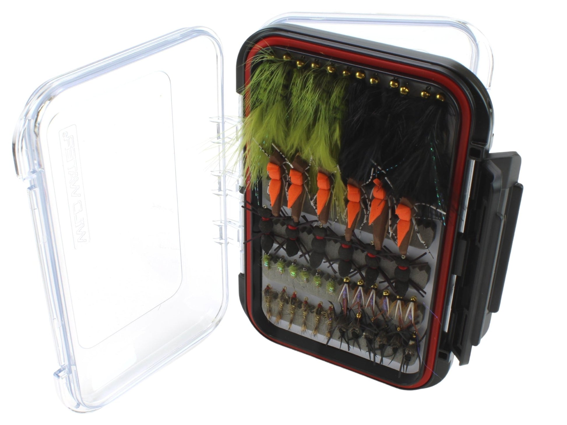 Wild Water Most Popular Flies Mega Assortment, 120 Flies with Large Fly Box - Angler's Pro Tackle & Outdoors