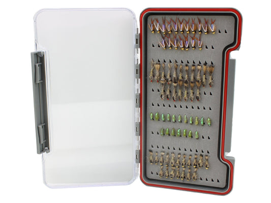 Wild Water Nymph Assortment, 72 Flies with Wild Water's Thin Fly Box - Angler's Pro Tackle & Outdoors