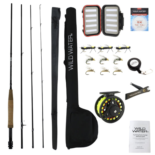 Wild Water Standard Fly Fishing Combo, 9 ft 3/4 wt Rod - Angler's Pro Tackle & Outdoors