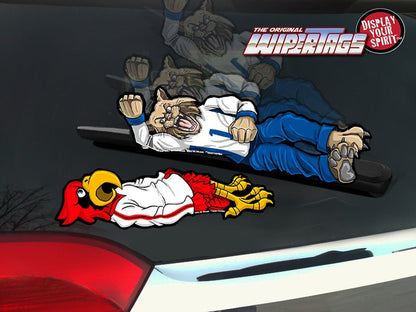 Wildcats vs Cardinals Wrestling (Cat WT) WiperTags - Angler's Pro Tackle & Outdoors