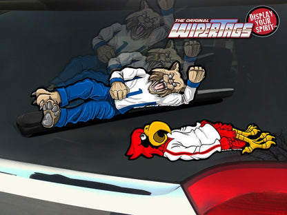 Wildcats vs Cardinals Wrestling (Cat WT) WiperTags - Angler's Pro Tackle & Outdoors