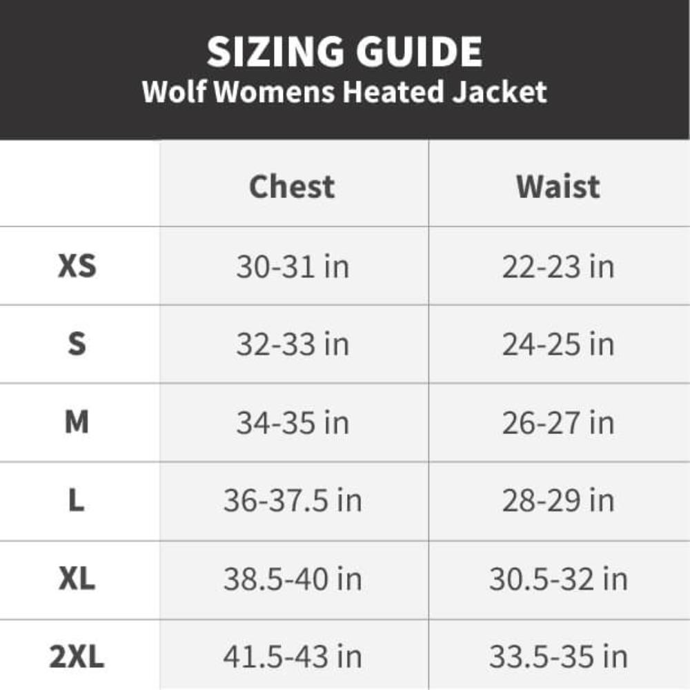 Gobi Heat Wolf Womens Heated Jacket