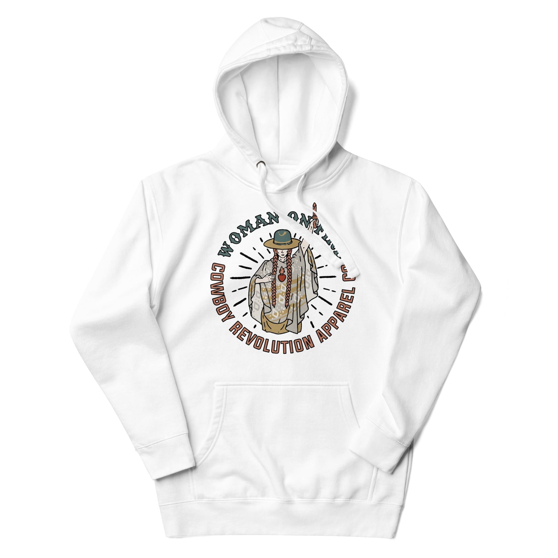 "Woman On Fire" Cowboy Revolution Premium Unisex Hoodie - Angler's Pro Tackle & Outdoors