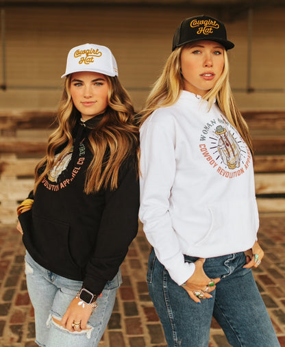 "Woman On Fire" Cowboy Revolution Premium Unisex Hoodie - Angler's Pro Tackle & Outdoors