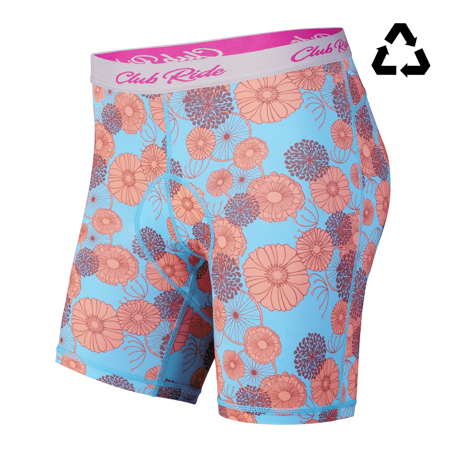 Club Ride Apparel Women's Drift 3D Trail to Town Chamois 5" | All Around