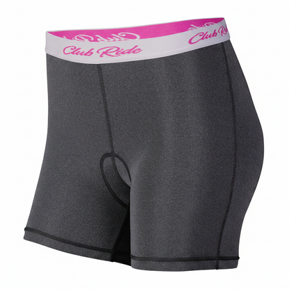 Club Ride Apparel Women's June ULTRA-LIGHT COMMUTE TO TRAIL Chamois 3" | Lightweight