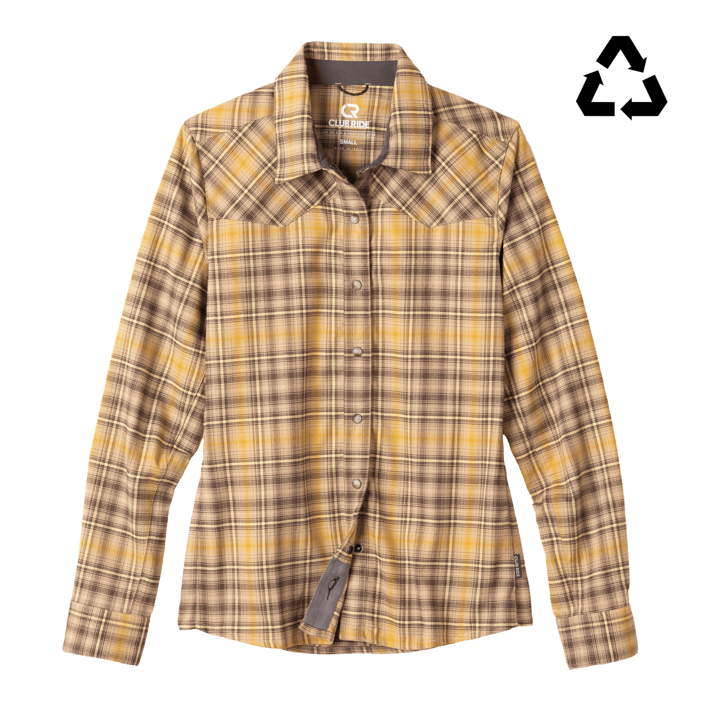 Club Ride Apparel Women's Liv'n Keep Warm Riding Flannel