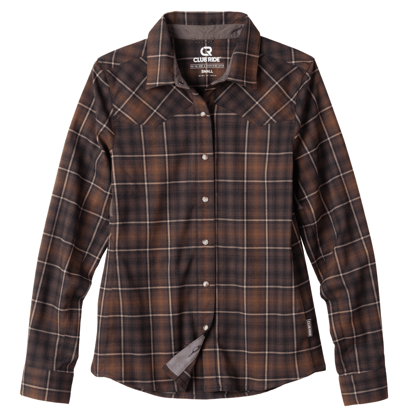 Club Ride Apparel Women's Liv'n Keep Warm Riding Flannel