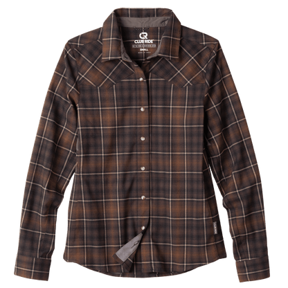 Club Ride Apparel Women's Liv'n Keep Warm Riding Flannel