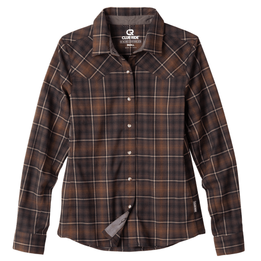 Club Ride Apparel Women's Liv'n Keep Warm Riding Flannel