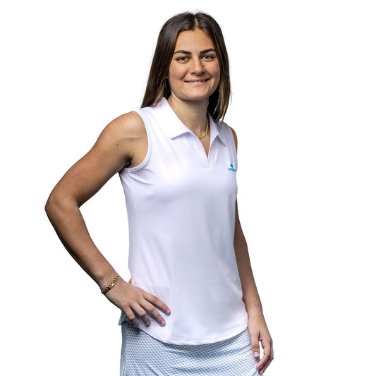 Women's Scales Bahama Sleeveless Polo - Angler's Pro Tackle & Outdoors