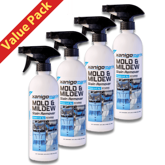 Xanigo Marine Mold & Mildew Stain Remover - 4 Pack - Angler's Pro Tackle & Outdoors