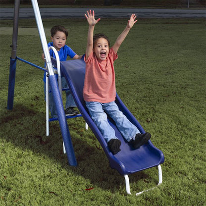 XDP Recreation Freedom Fun Play Swing Set w/See Saw, Super Disc, Swings, & Slide - Angler's Pro Tackle & Outdoors