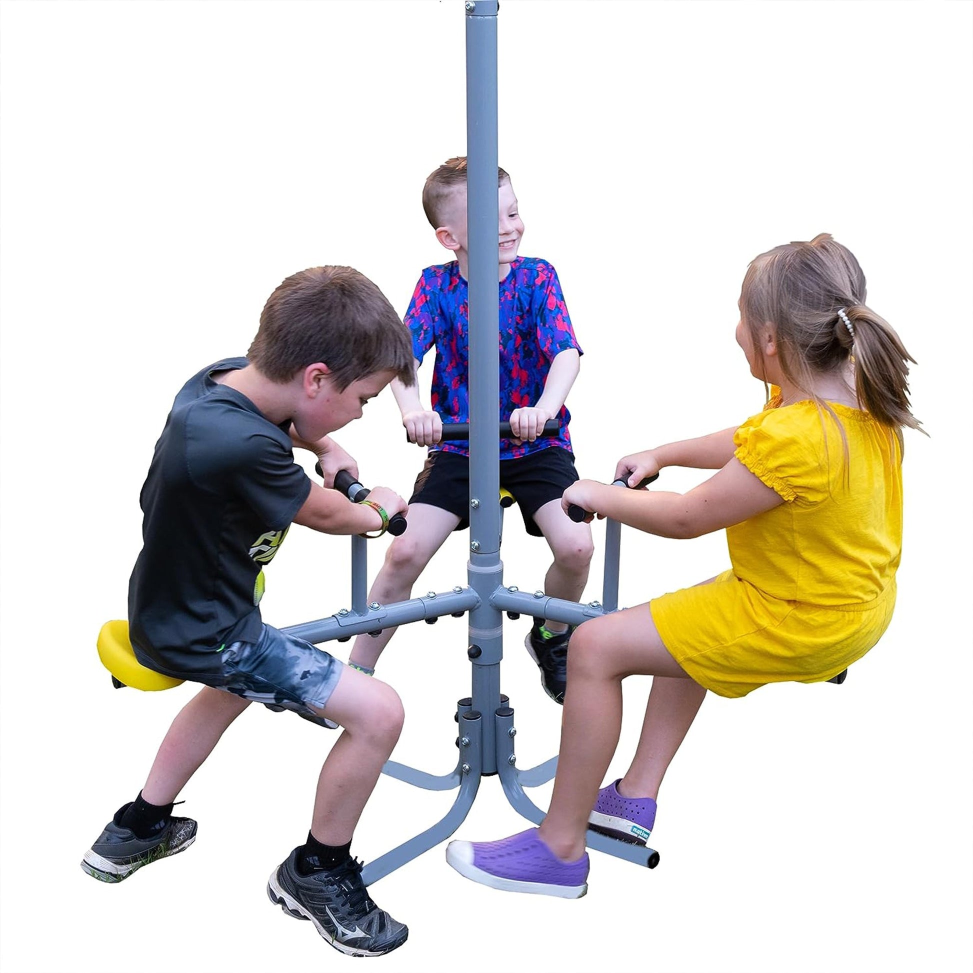 XDP Recreation Triple Fun Go Round 360 Degree Outdoor Spin Kids Playground Ride - Angler's Pro Tackle & Outdoors