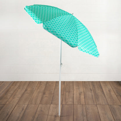 Picnic Time 5.5 Ft. Portable Beach Umbrella