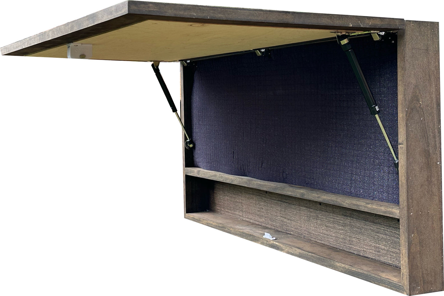 Bellewood Designs - Large Hidden Gun Storage Cabinet Deer Scene Wall Decor