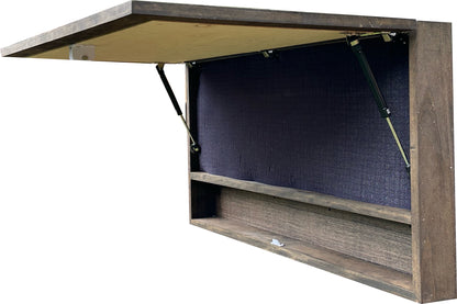 Bellewood Designs - Large Hidden Gun Storage Cabinet Deer Scene Wall Decor