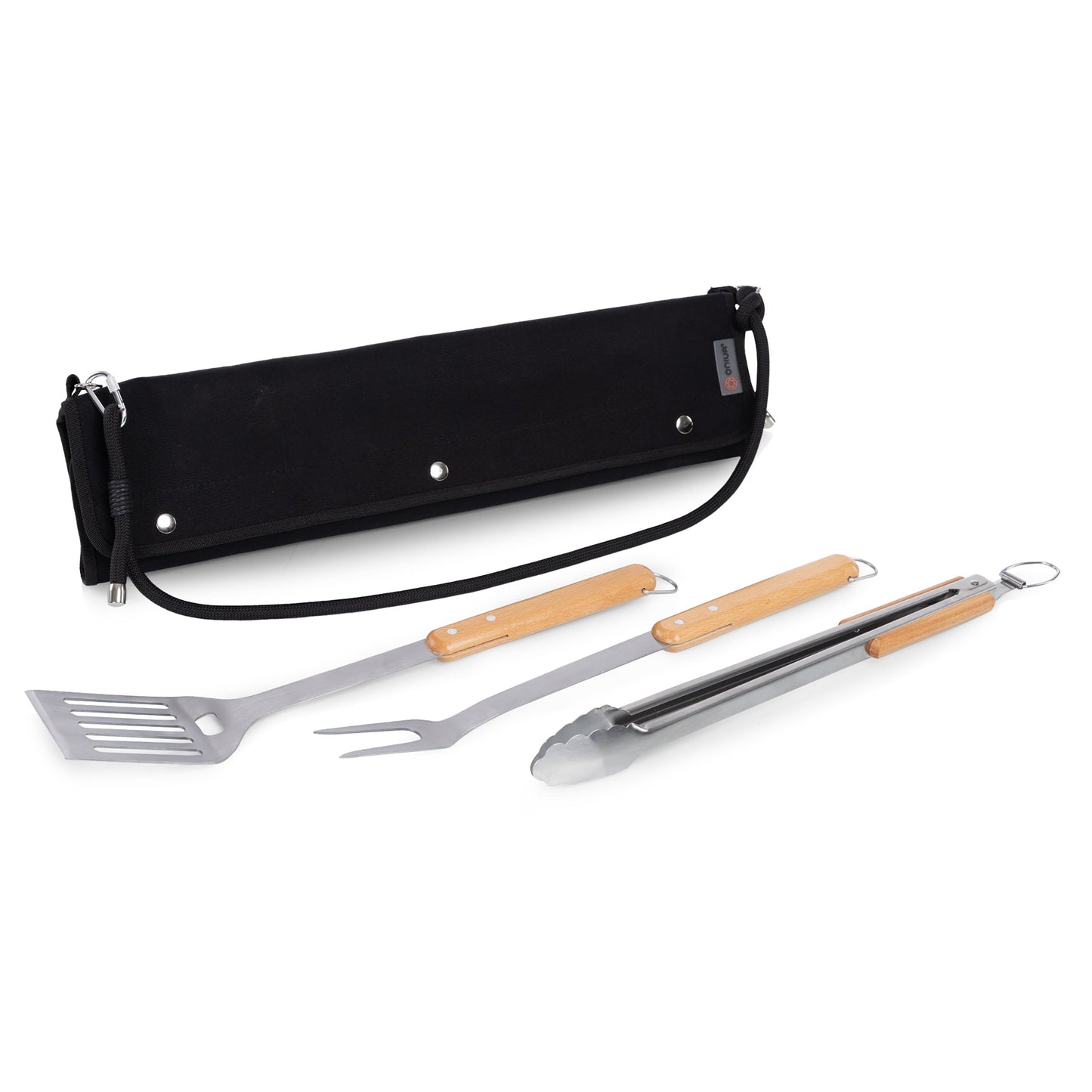 Picnic Time BBQ Roll Up 3 Piece Set