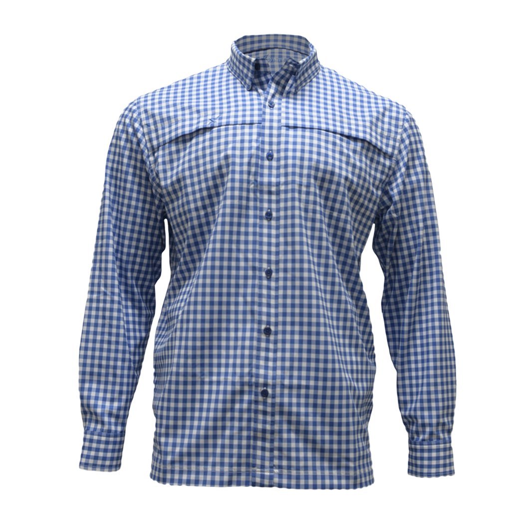 Xotic - Long Sleeve Patterned Lifestyle Button Down w/ REPEL - X - Angler's Pro Tackle & Outdoors