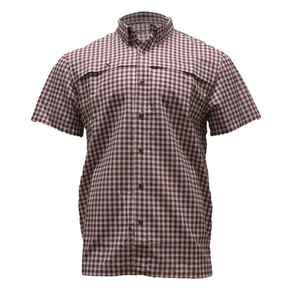 Xotic - Short Sleeve Patterned Lifestyle Button Down w/ REPEL - X - Angler's Pro Tackle & Outdoors