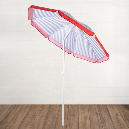 Picnic Time 5.5 Ft. Portable Beach Umbrella