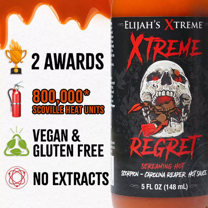 Elijah's Xtreme Regret Hot Sauce