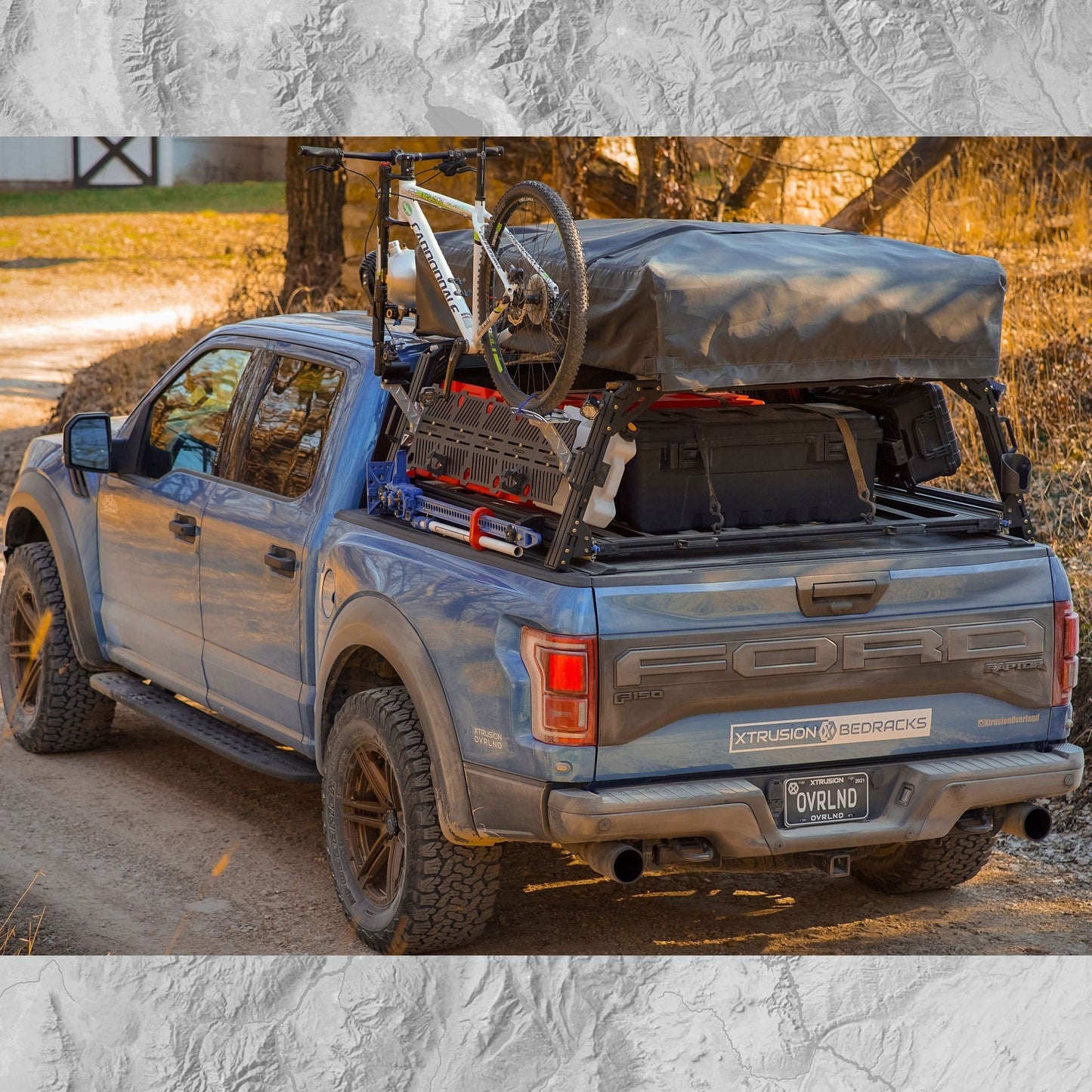 Xtrusion Overland XTR1 Bed Rack for Ford F - 150 - Angler's Pro Tackle & Outdoors