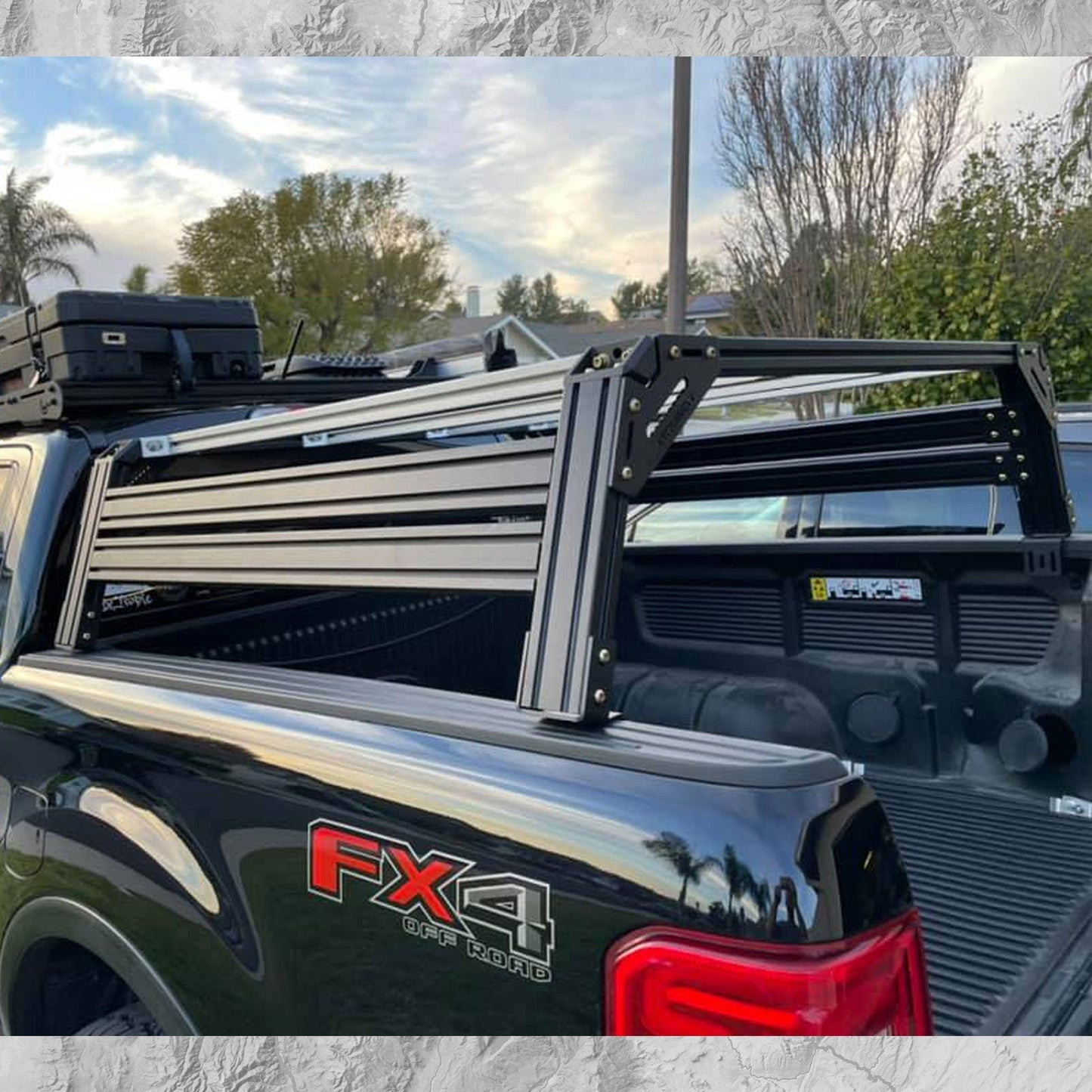 Xtrusion Overland XTR1 Bed Rack for Ford Ranger - Angler's Pro Tackle & Outdoors