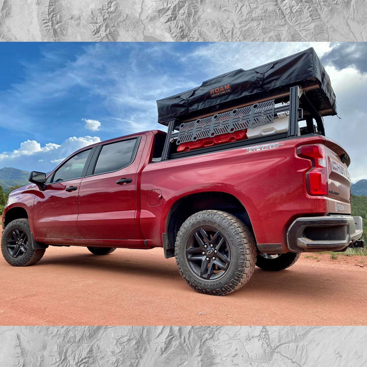 Xtrusion Overland XTR1 Bed Rack for GM Silverado & Sierra 1500 - Angler's Pro Tackle & Outdoors