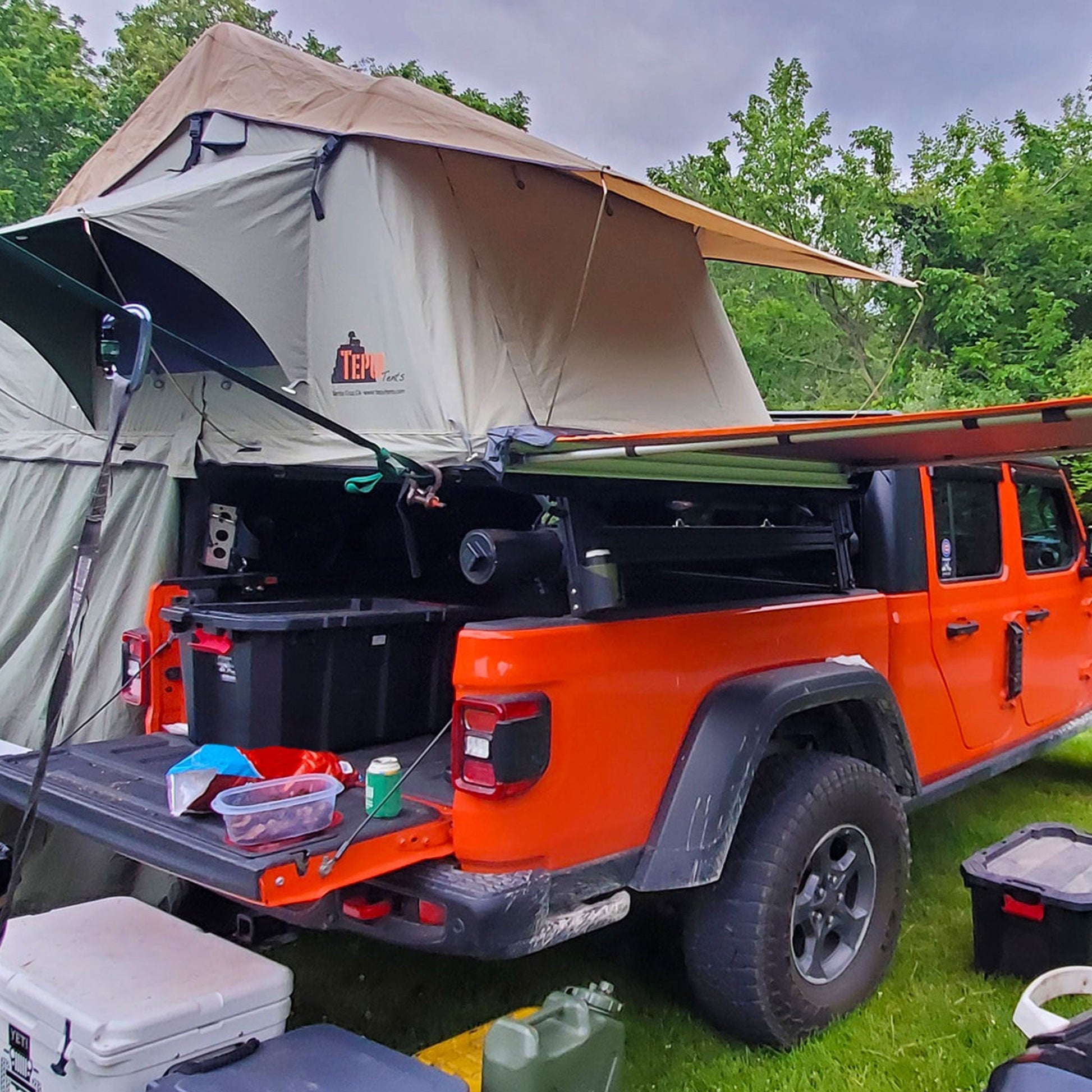 Xtrusion Overland XTR1 Bed Rack for Jeep Gladiator - Angler's Pro Tackle & Outdoors