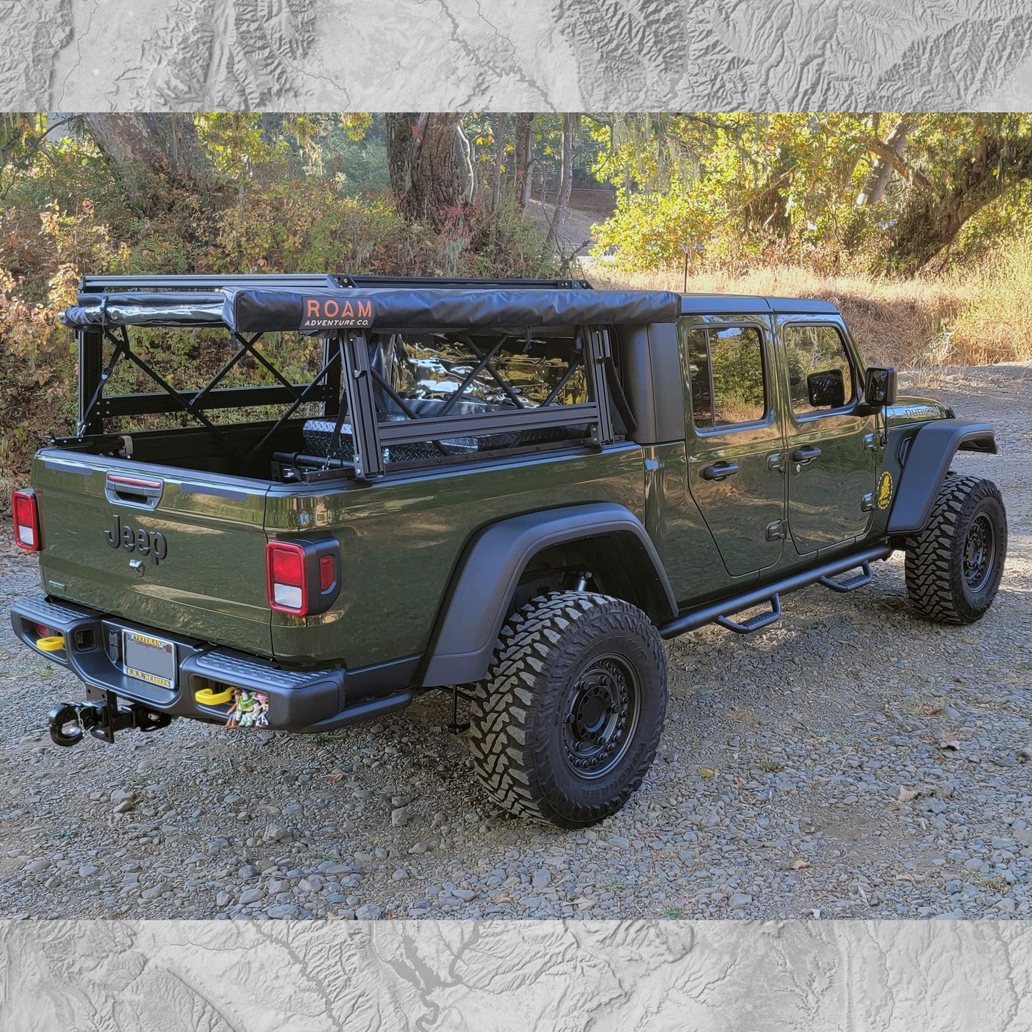 Xtrusion Overland XTR1 Bed Rack for Jeep Gladiator - Angler's Pro Tackle & Outdoors