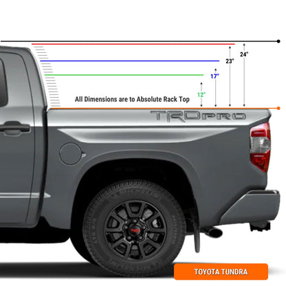 Xtrusion Overland XTR1 Bed Rack for Toyota Tundra - Angler's Pro Tackle & Outdoors