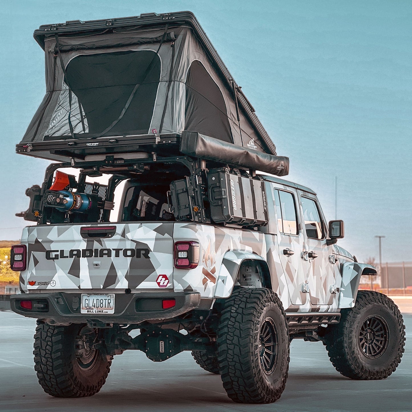 Xtrusion Overland XTR3 Bed Rack for Jeep Gladiator - Angler's Pro Tackle & Outdoors