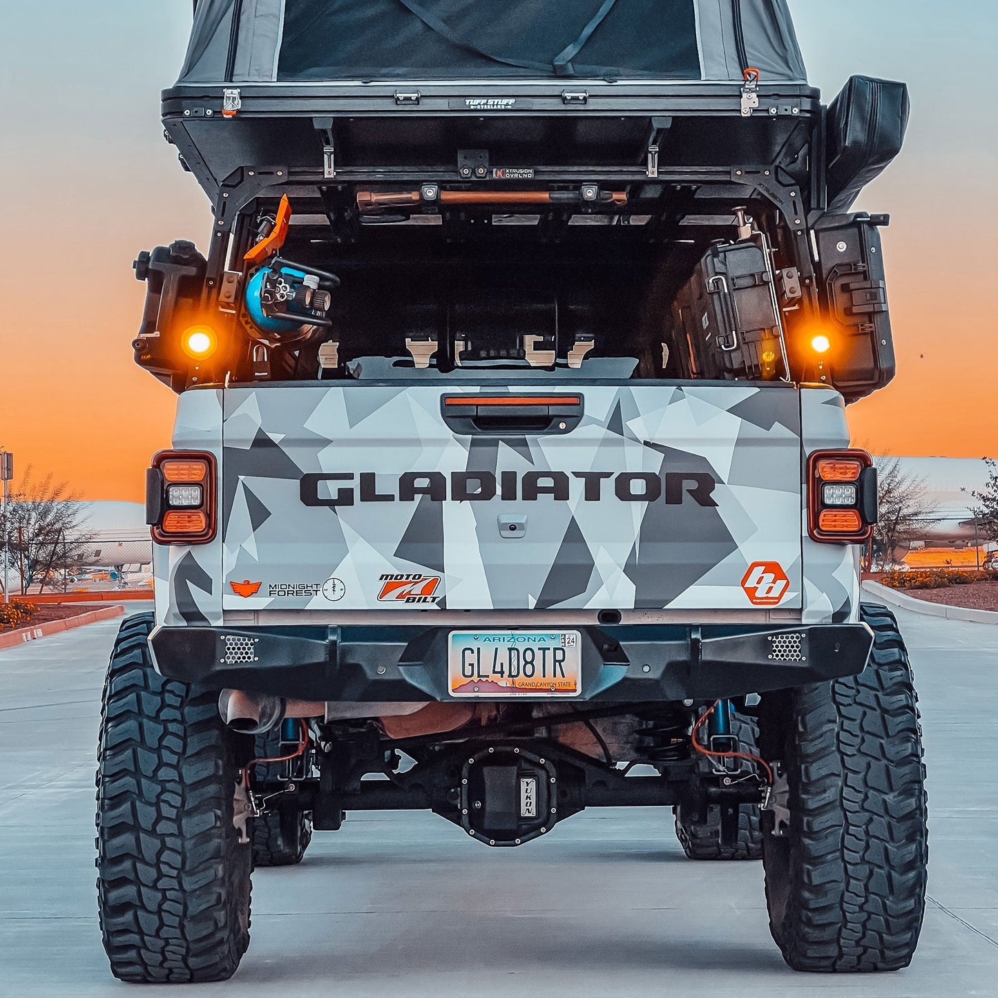 Xtrusion Overland XTR3 Bed Rack for Jeep Gladiator - Angler's Pro Tackle & Outdoors