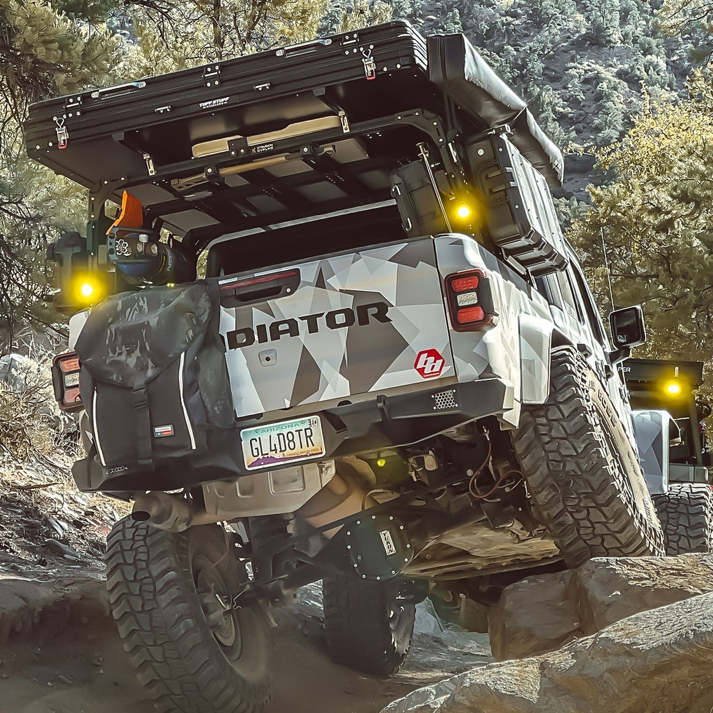 Xtrusion Overland XTR3 Bed Rack for Jeep Gladiator - Angler's Pro Tackle & Outdoors