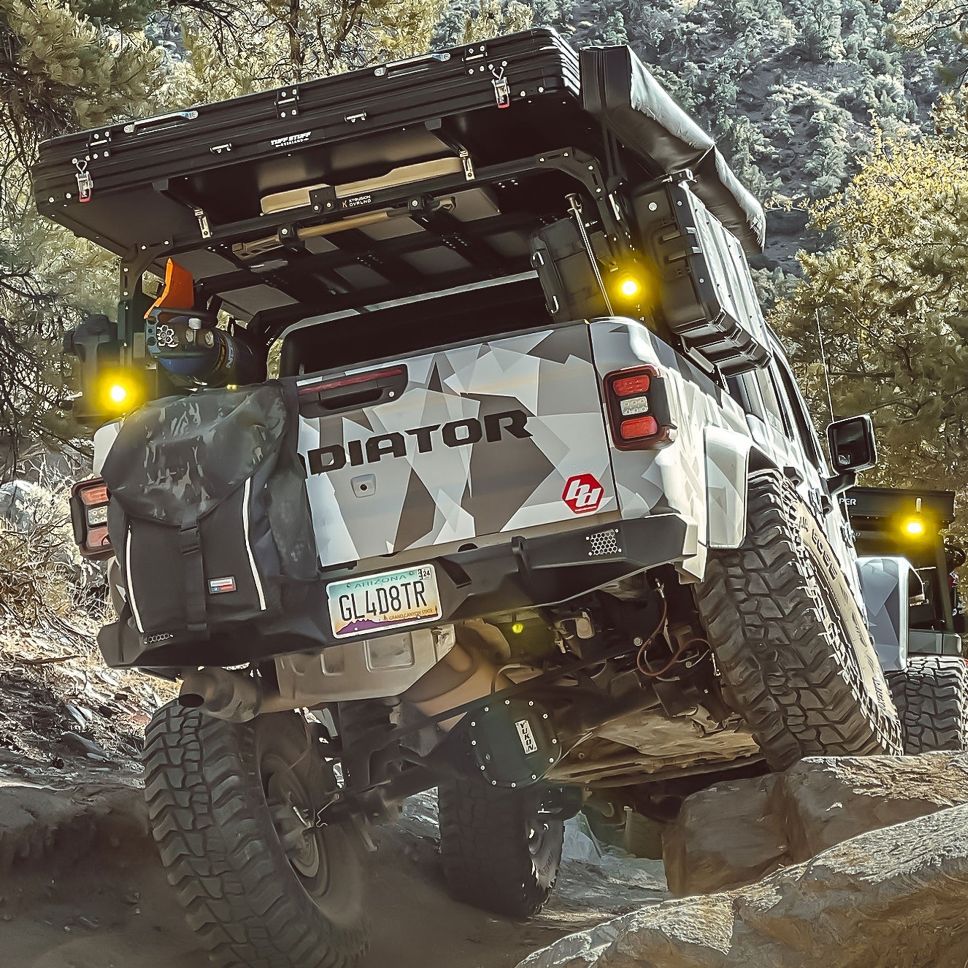 Xtrusion Overland XTR3 Bed Rack for Jeep Gladiator - Angler's Pro Tackle & Outdoors