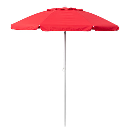 Picnic Time 5.5 Ft. Portable Beach Umbrella