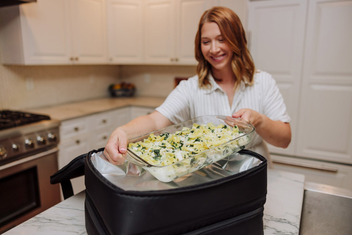 Picnic Time Double Decker Casserole Tote