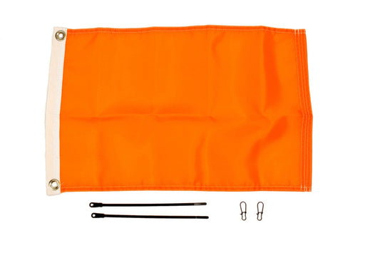 Yak Attack 12" X 18" Orange Flag Kit - Angler's Pro Tackle & Outdoors