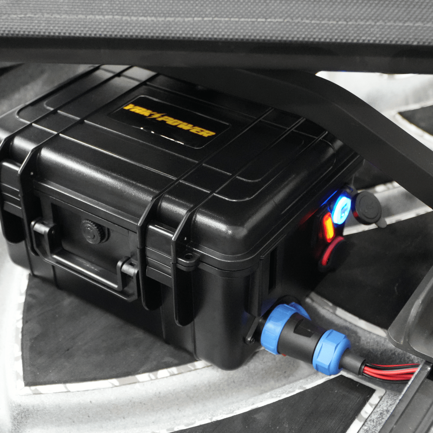 Yak Power Portable Power Station with 5 Circuit Wireless Digital Switching System (batteries not included) - Angler's Pro Tackle & Outdoors