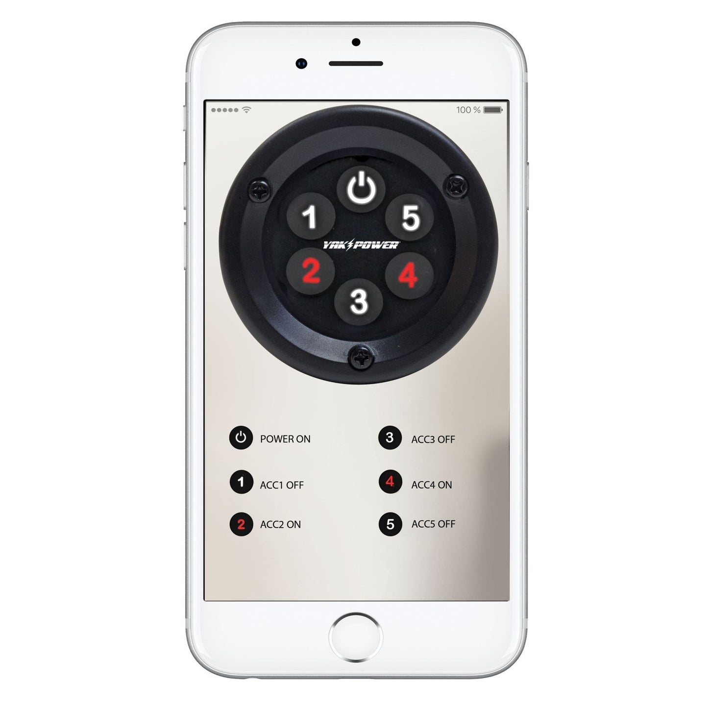 Yak Power Portable Power Station with 5 Circuit Wireless Digital Switching System (batteries not included) - Angler's Pro Tackle & Outdoors